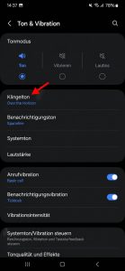 Android Klingelton einstellen