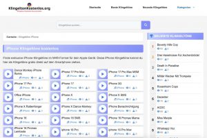Den passenden iPhone Klingelton Download wählen