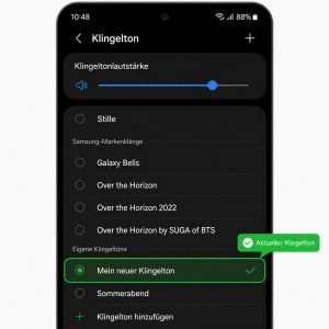 Die Datei auf das Smartphone übertragen und aktivieren