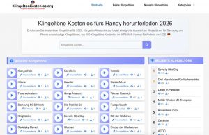 KlingeltonKostenlos.org Top 100 Klingeltöne Kostenlos